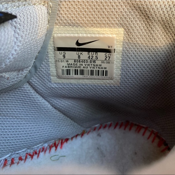 šŗWolf gray Nike Airforce 1s - Picture 7 of 8